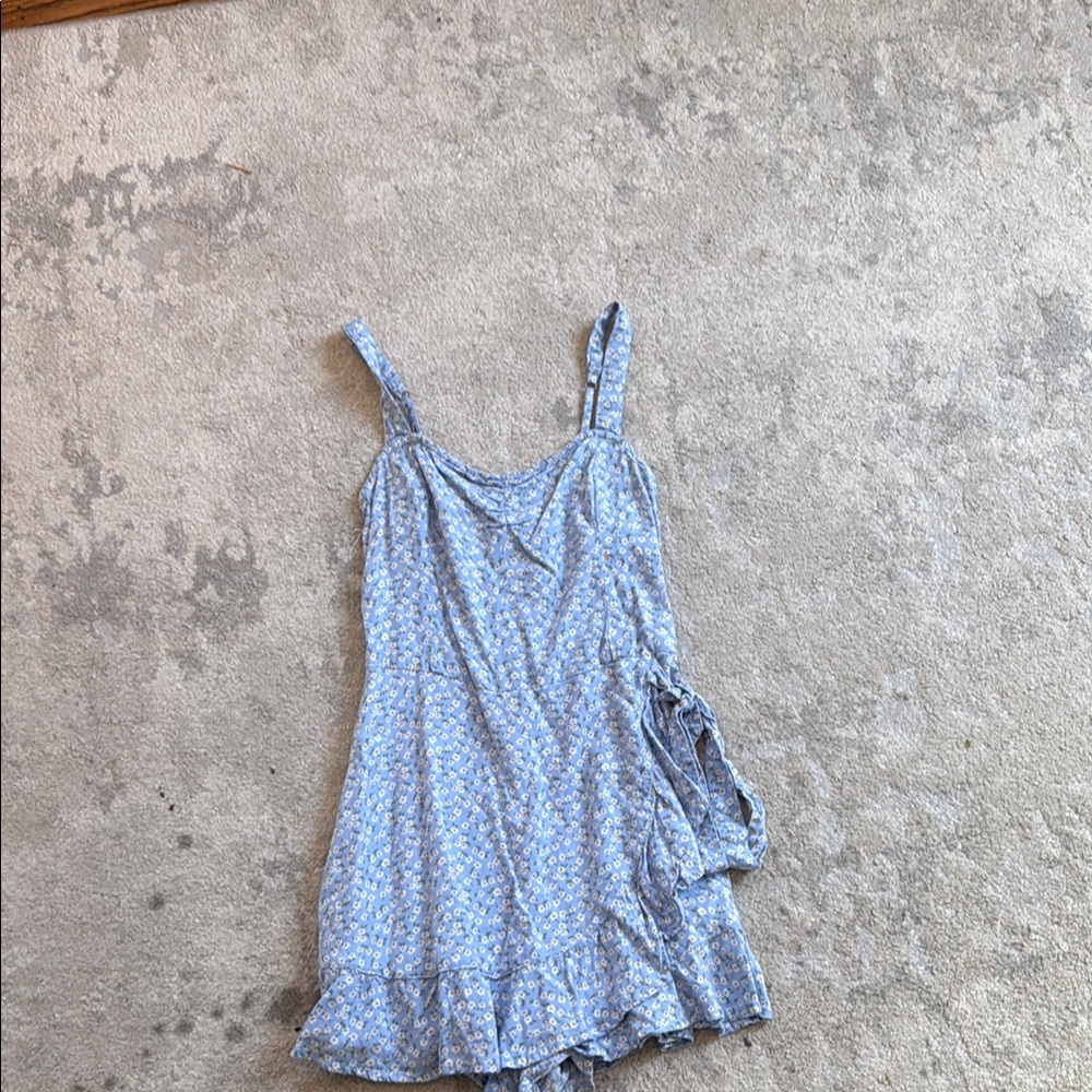 Blue Floral Dress